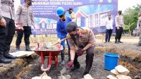 Groundbreaking Pembangunan Gedung Polres di Puncak HUT Kabupaten Barru ke-61