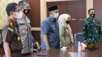 Wawali Parepare Ikuti Rakor Penegakan Disiplin Prokes Jelang Idul Fitri 1442 H