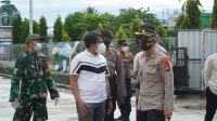 Kapolres Parepare Pantau Efektifitas Penyekatan Pelarangan Mudik Hari Kedua