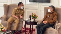 Taufan Pawe Temui Plt Gubernur Sulsel, Bahas Kebutuhan Vaksin Dosis I di Parepare