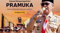 Wali Kota Parepare Sampaikan Ucapan Selamat Hari Pramuka ke-60 Tahun