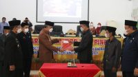 DPRD-Pemkab Pinrang Gelar Paripurna Persetujuan Bersama RAPBD-P TA 2021