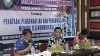 Pimpinan DPRD Parepare Sosialisasi Perda Penataan, Pengendalian dan Pengawasan Menara Telekomunikasi