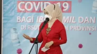 Atalia Ridwan Kamil Tinjau Vaksinasi Massal bagi Ibu Hamil dan Menyusui di RSUD Al-Ihsan