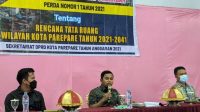 Pimpinan DPRD Sosialisasikan Perda RTRW Parepare Tahun 2021-2024