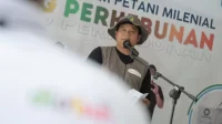 Uu Ruzhanul Luncurkan Rintisan Usaha Petani Milenial Bidang Perkebunan