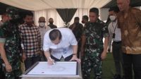 Bangun Perumahan Tentara, Pangdam dan BTN Apresiasi PT Abe Jaya Property