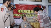 Pastikan Personel Tak Pakai Narkoba, Polres Parepare Gelar Tes Urine