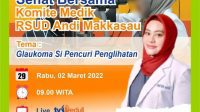 Cegah Kebutaan, Dokter Spesialis Mata RSUD Andi Makkasau Ulas Glaukoma di Talkshow TV Peduli