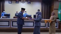 Rapat Paripurna, Pemkot Parepare Serahkan Ranperda Kota Layak Anak ke DPRD