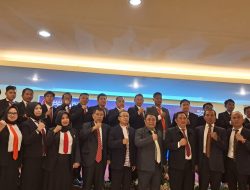 Ikut Ambil Bagian Dalam Pelantikan Advokat PERADMI, DPC PERADMI Kota Parepare Ikutkan 10 Orang Peserta