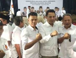 Konsolidasi Pemenangan, Gerindra Sulsel Kumpulkan Bacaleg Dapil Sulsel VI di Parepare
