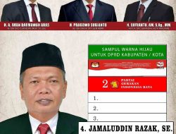 Caleg Ujung Gerindra Jamaluddin Razak Resmikan Posko Pemenangan, Kumpul Ratusan Relawan