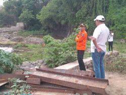 Direktur PAM Tirta Karajae Dampingi Pj Wali Kota Parepare Pantau Bendungan Salo Karajae dan Titik Rawan Banjir