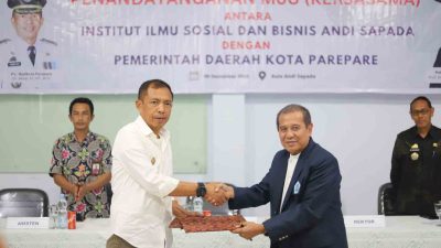 Bersinergi Dorong Kemajuan Daerah, Pemkot Parepare dan IAS Teken MoU