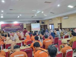 KPU Parepare Rakor Pengelolaan Logistik Pemilu Bersama PPK dan PPS