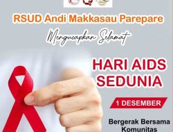 RSUD Andi Makkasau Sampaikan Selamat Hari AIDS Sedunia