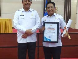 Pj Wali Kota Parepare Akbar Ali Terima Penghargaan Gubernur Sulsel atas Penyelenggaraan Kota Sehat