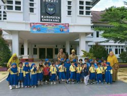 Pj Bupati Sambut Kunjungan PAUD Negeri Percontohan di Kantor Bupati Enrekang