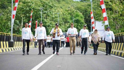 Akbar Ali Dampingi Pj Gubernur Sulsel Resmikan Jembatan Akbar Parepare, Begini Makna Penamaannya