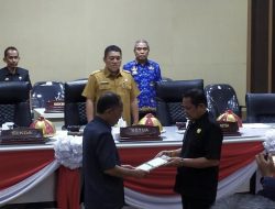 Pemkot Parepare Serahkan Rancangan Nota Kesepahaman Pagu Indikatif Wilayah 2025 ke DPRD
