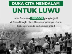 Pemkot Parepare Sampaikan Duka Cita Mendalam atas Bencana Longsor di Luwu