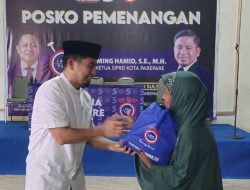 Tasming Hamid Siapkan 12 Ribu Paket Sembako di Geber Ramadan, Perdana Sasar Kelurahan Ujung Sabbang