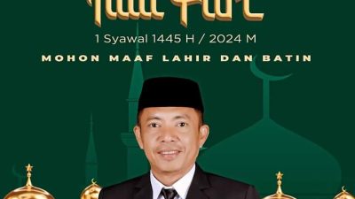 Pj Wali Kota Parepare Ucapkan Selamat Idul Fitri, Ajak Saling Menguatkan Hubungan Silaturahmi