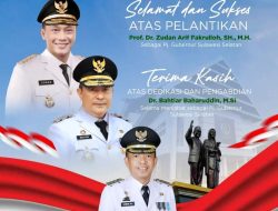Pj Wali Kota Parepare Ucapkan Selamat Pelantikan Pj Gubernur Sulsel Zudan Arif Fakrulloh, Terima Kasih Pengabdian Bahtiar Baharuddin
