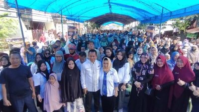 3000 Warga Ujung Bulu Deklarasikan Dukung MZ Wali Kota Parepare, Sosialisasi Serasa Kampanye