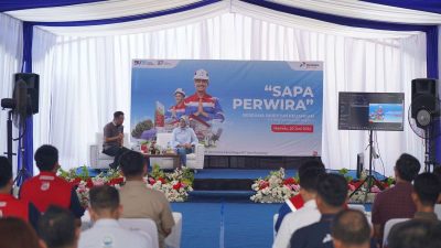 Pastikan Kehandalan Sarfas, Direktur Keuangan PT Pertamina Kunjungi Unit Operasi di Wilayah Sulawesi