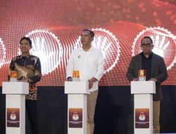 Pj Wali Kota Parepare Ikut Luncurkan Tahapan dan Maskot Pilwalkot 2024