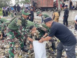 Hari Lingkungan Hidup Sedunia, Pemkot Parepare Kolaborasi TNI-Polri dan Masyarakat Bersihkan Pantai