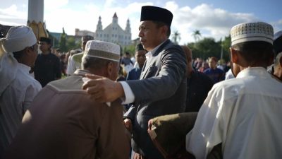 Pj Wali Kota Parepare Salat Idul Adha Bersama Masyarakat di Lapangan Andi Makkasau