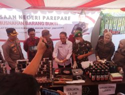 Pemkot Parepare Dukung Komitmen Bersama Aparat Penegak Hukum Berantas Tindak Kejahatan