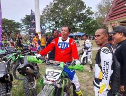 Pj Wali Kota Akbar Ali Lepas Peserta One Day Hard Enduro Trail Adventure Parepare