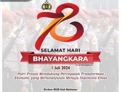RSUD Andi Makkasau Ucapkan Selamat HUT ke-78 Bhayangkara