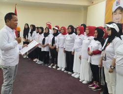 Dikukuhkan Muhammad Zaini, 1500 Srikandi Siap Menangkan MZ berBAKTI di Pilkada Parepare