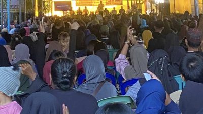 Ribuan Warga Cappa Galung Dukung Erat Bersalam Lanjutkan Pembangunan Parepare, TP Jamin Bantu Anggaran Pusat