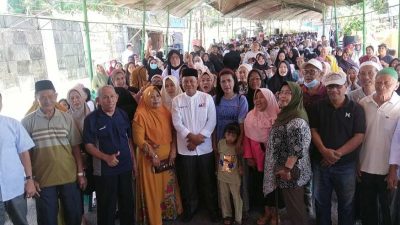 Dukung MZ Jadi Wali Kota Parepare, Warga Lasiming Titip Bantuan Diberi kepada yang Berhak