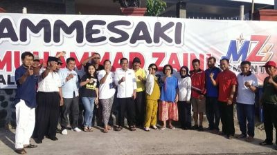 Dukung Zaini-Bakhtiar, Warga Pendatang Jadi Relawan Kasih MZ berBAKTI