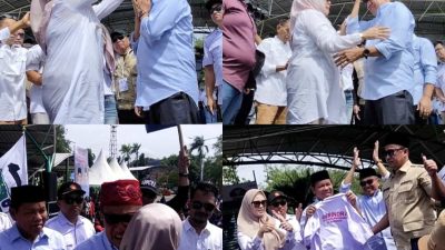 Deklarasi MZ-BerBAKTI, Istri FAS Pasang Songko Cella Kebesaran Puang Ical ke Bakhtiar, Reski Anugrah Azis Gabung Gerindra