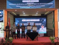 Pemkot Parepare Teken Kerja Sama dengan Pemda Enrekang, Maksimalkan Jalur Kontainer Meratus Line