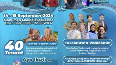 Besok! Pertama Kali SMEXPO Pertamina di Makassar