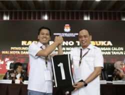 ANH-TQ Dapat Nomor Urut 1 di Pilkada Parepare, Siap Berkompetisi dengan Cara Santun