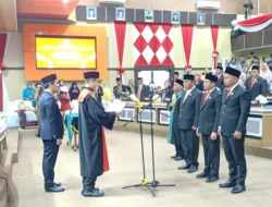 Tiga Pimpinan DPRD Parepare Masa Jabatan 2024-2029 Resmi Dilantik