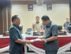 DPRD Parepare Gelar Paripurna Penyerahan Ranperda Inisiatif Tentang Pencegahan dan Penanganan TPKS