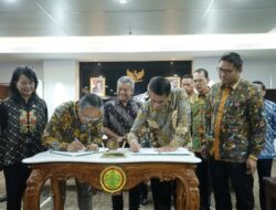Mentan Amran Sulaiman dan Menteri PU Doddy Hanggodo Tandatangani Kesepakatan Krusial untuk Percepatan Swasembada Pangan