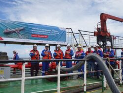 Pertamina Patra Niaga Sulawesi Resmikan Jetty Kapal Industri dan Penyaluran Perdana Backloading Biosolar B35 Industri di Kendari