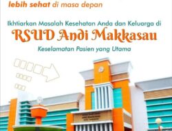RSUD Andi Makkasau Edukasi Masyarakat Empat Kebiasaan Sehat Jadikan Hidup Lebih Baik